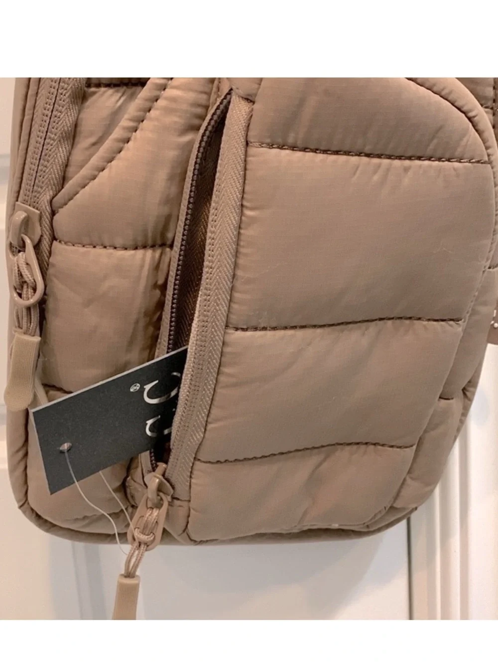 💙C.C Puffer Quilted Sling Crossbody Bag